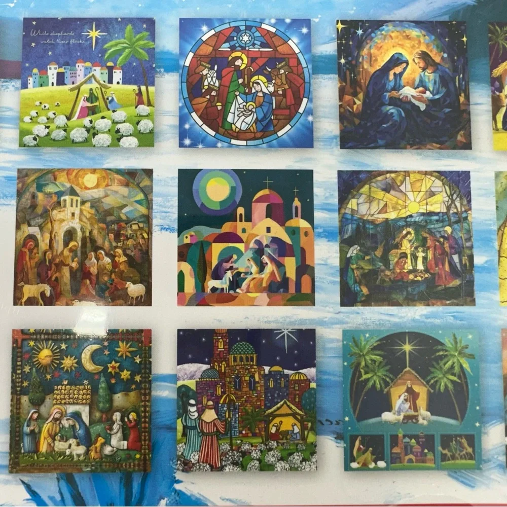 Nativity Advent Calendar: 24 Jigsaw Puzzles new  Christmas gift
